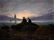 Caspar David Friedrich Moonrise by the Sea oil painting